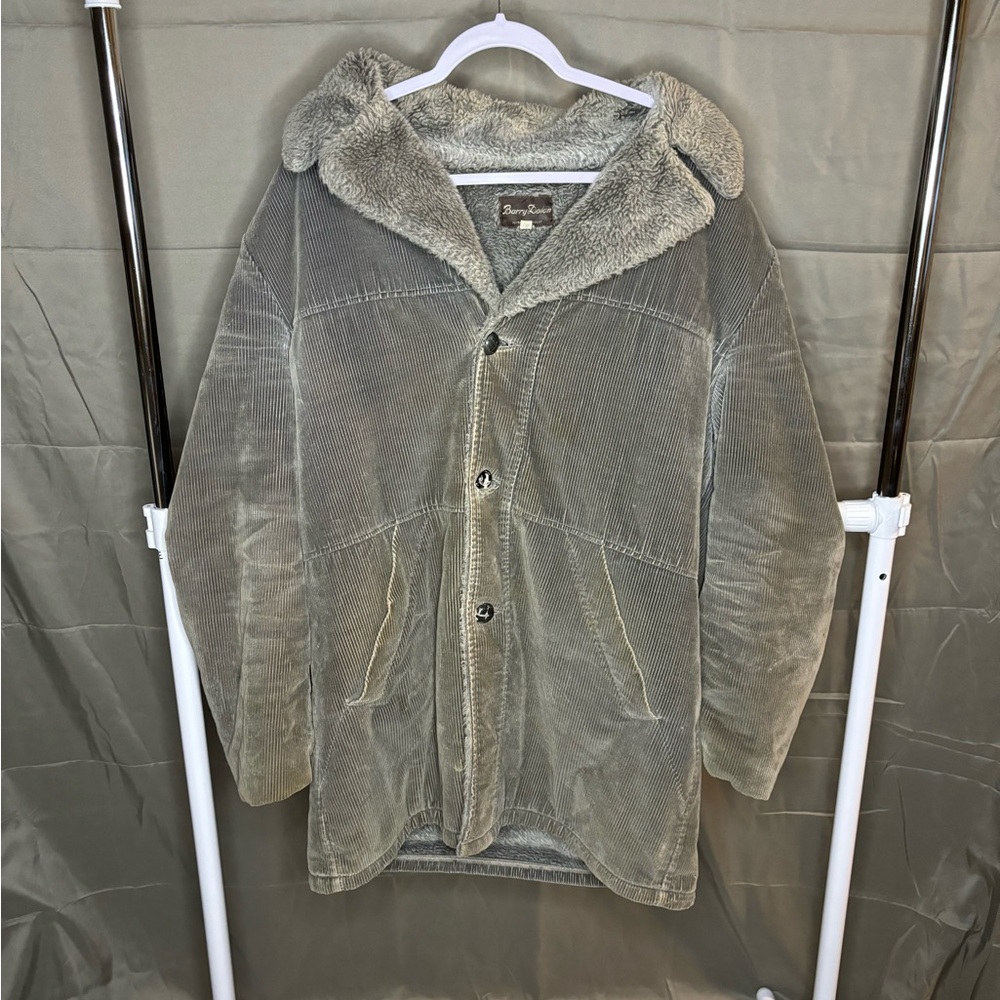 Cream Sheer Hooded Pea Coat